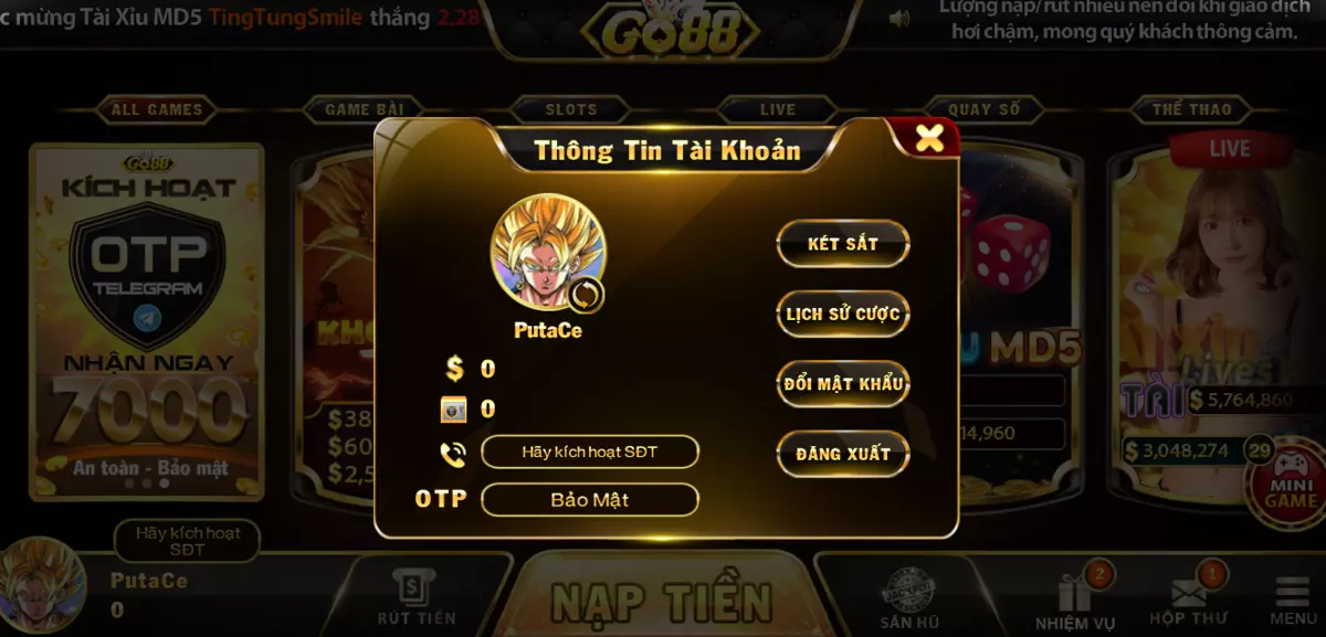 Suy nghĩ tính toán sát sao khi chơi link tải go88