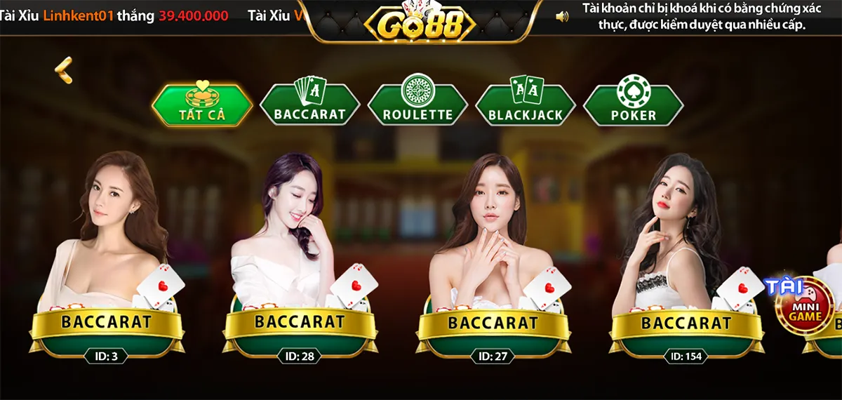 Sai lầm cần tránh khi tham gia casino tại link tải go88